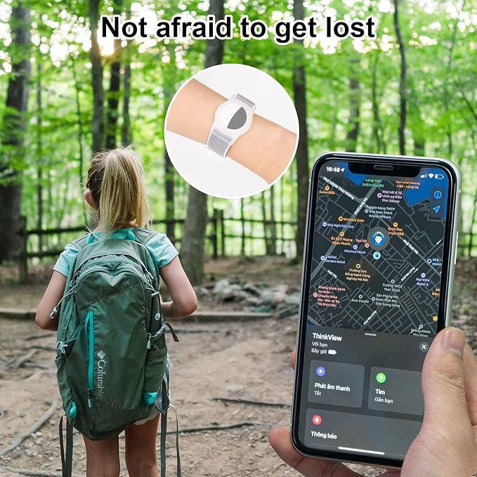 Kids Wristband Compatible with Apple AirTag, Protective Case - Image 4