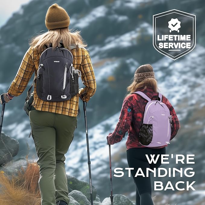VPBAGE 15L Water-resistant Hiking Daypack - Image 6