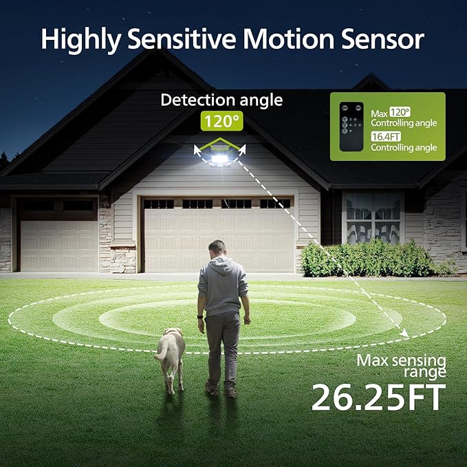 Philips Solar Security Light Outdoor LED 6500K, Solar-Powered Flood Light w/PIR - Image 5