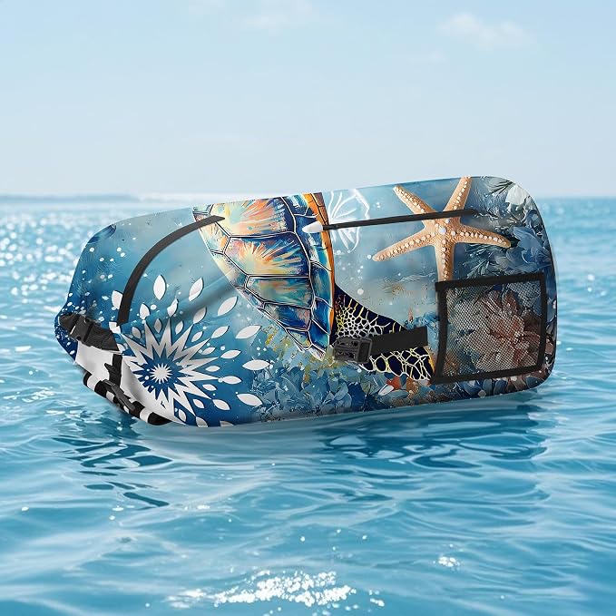 Dry Bag Waterproof, 5L Roll Top Lightweight Dry Storage Floating and - Image 4