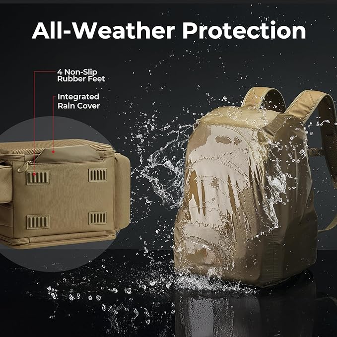 Piscifun 52L Fishing Tackle Backpack - Image 3