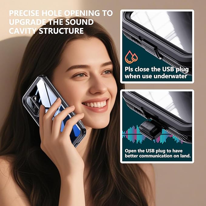 for Samsung Galaxy A57 5G Phone Case Waterproof, Rugged Full Body Underwater - Image 7