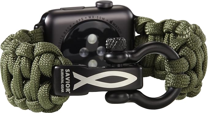Savior Survival Gear Paracord Watch Band by SaviorSurvivalGear