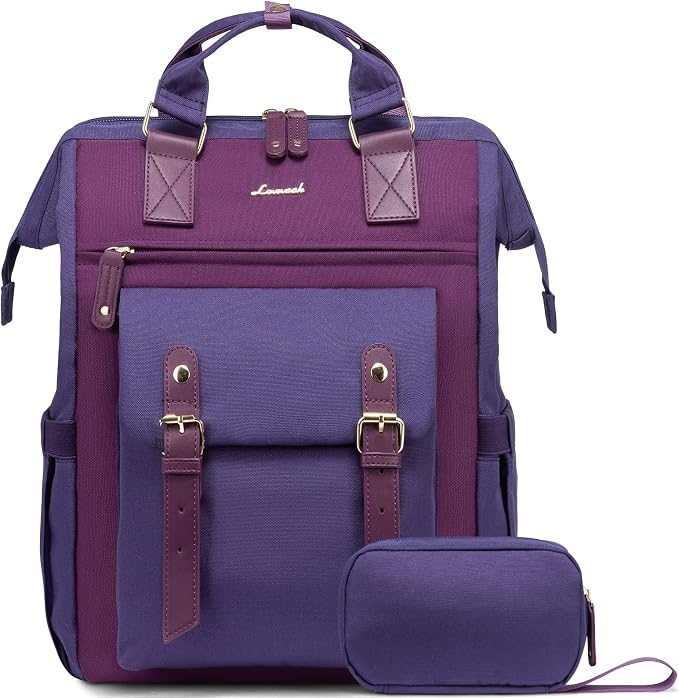 LOVEVOOK Laptop Backpack for Women Work Travel Computer Backpacks Purse by LOVEVOOK