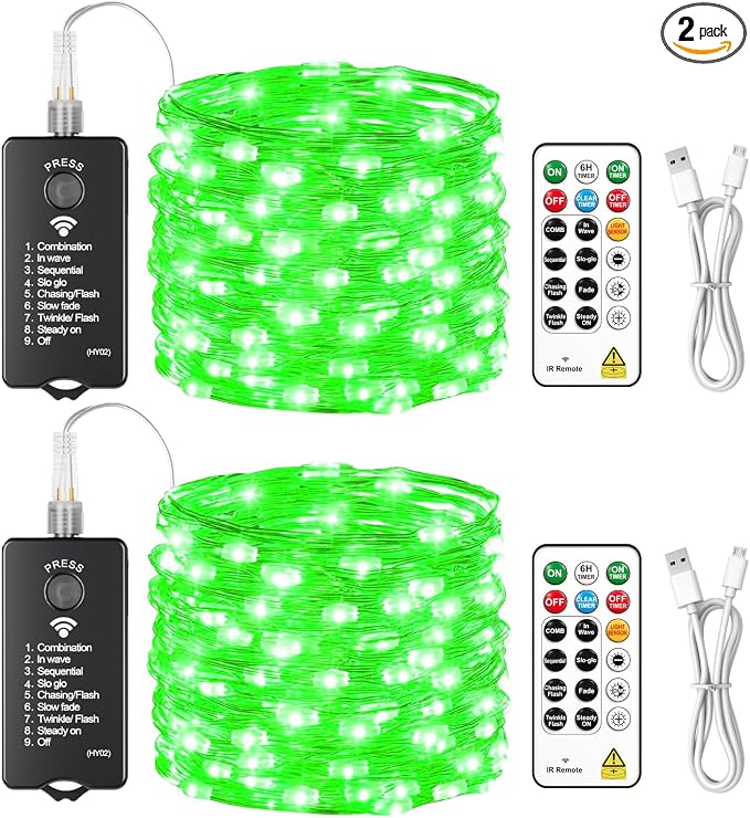 HXWEIYE Rechargeable Fairy Lights by LightUpYourHomewHXWEIYE