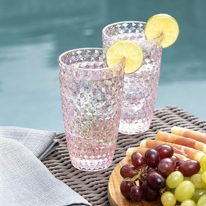 BELLAFORTE Shatterproof Tritan Plastic Tall Tumbler, 19oz - Image 6