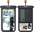 Lanhiem 10.5" Large Floating IP68 Waterproof Phone Pouch, Universal IPX8 Dry by LanhiemHome