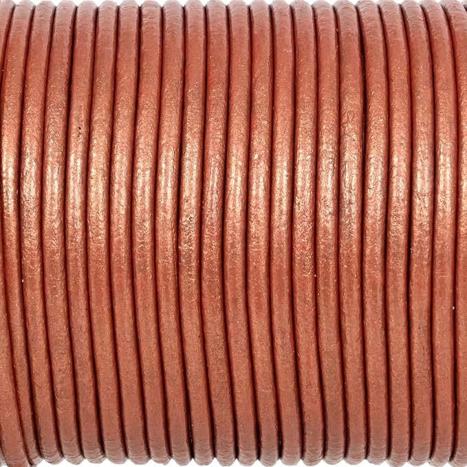 GENIQUE Real/Genuine Round Leather String Cord - Image 3