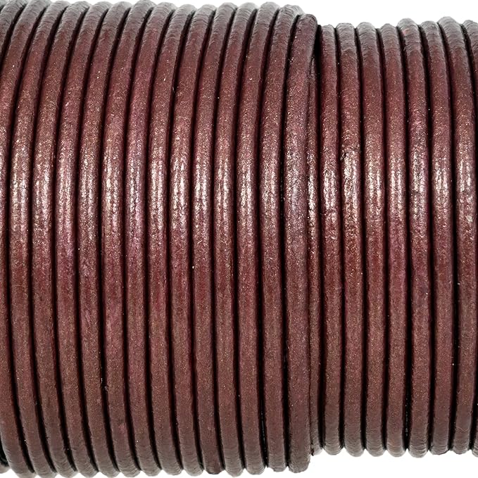 GENIQUE Real/Genuine Round Leather String Cord - Image 3