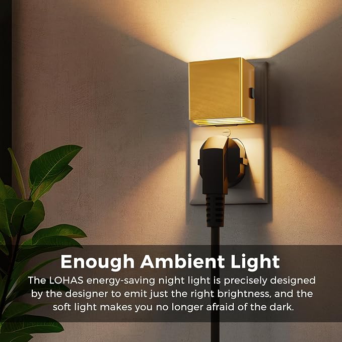 L LOHAS LED Night Light, Night Lights Plug into Wall, Dimmable Night Light - Image 5