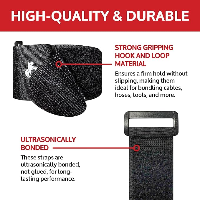 Reusable Cinch Straps 2" x 30" - Image 2