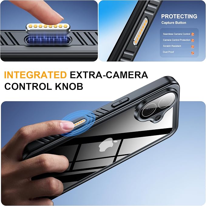 ANTSHARE for iPhone 17 Case, IP68 Waterproof Shockproof Case, - 12 FT Military - Image 5