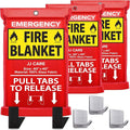 JJ CARE Fire Blanket – 3 Packs by JJCARE