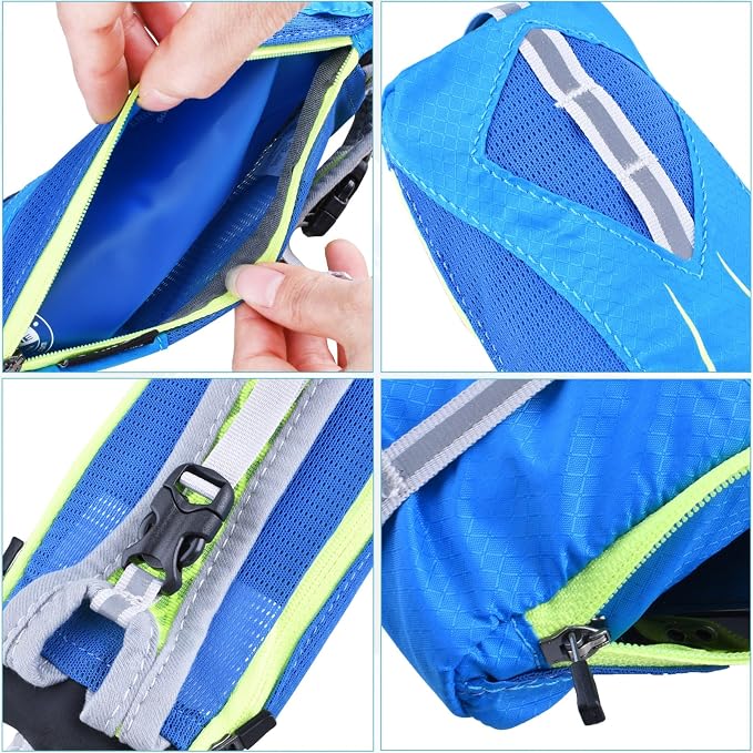 Azarxis TPU Soft Flask Collapsible Water Bottles BPA-Free 250ml 350ml 500ml - Image 6