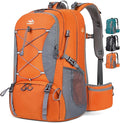 NUBILY 50L Hiking Backpack Waterproof Camping Backpack by NUBILY