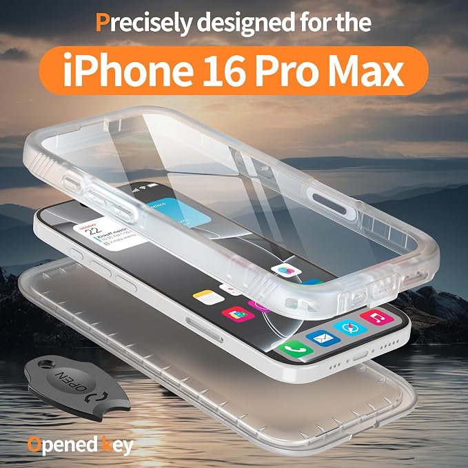 Cozycase for iPhone 16 Pro Max Case Waterproof - Image 2
