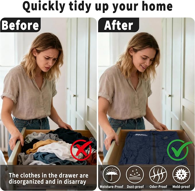 Reusable Vacuum Bags for Travel - Image 4