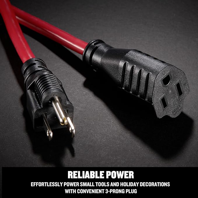 CRAFTSMAN 75 Ft. Indoor/Outdoor Extension Cord 16/3 SJTW, Waterproof Flexible - Image 6