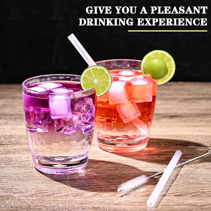 6 Pcs Plastic Drinking Tumblers of 14 oz, Acrylic Drinking Glasses - Image 5