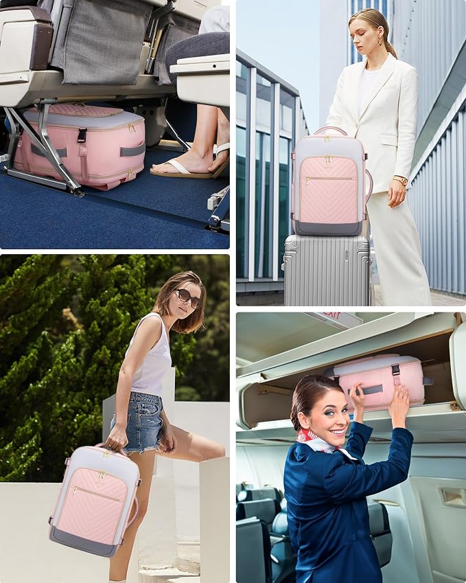 LOVEVOOK Large Travel Backpack for Women, TSA Carry on Backpack for Airplanes - Image 6