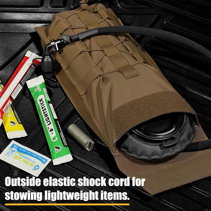PETAC GEAR 1.5L / 3L Tactical Hydration Pack，Molle Carrier Pouch - Image 6