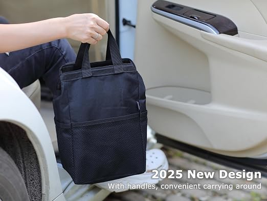 Ginsco New Leak-Proof Travel Trash Bag, Hanging Car Trash Can - Image 6