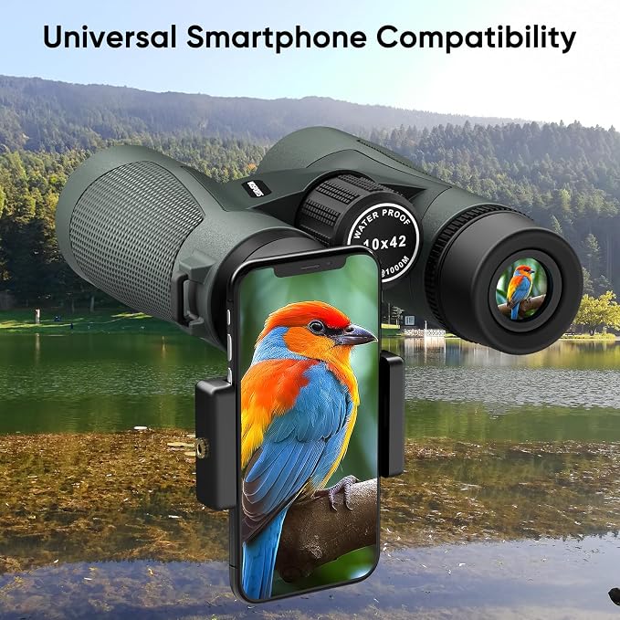 WOSPORTS 10x42 Binoculars for Adults - Image 7