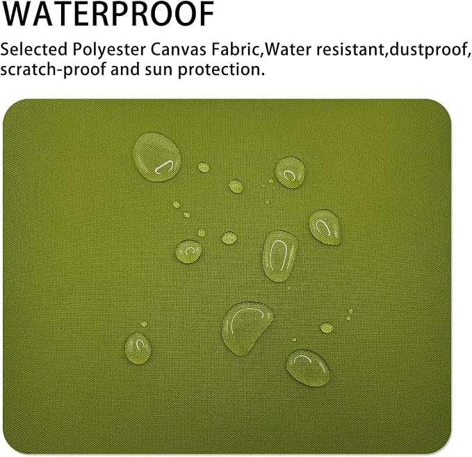 Gheeidau Canvas Repair Patch 9×11 Inch 3Pcs Waterproof Self-Adhesive Fabric - Image 2