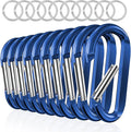 sprookber 3" Carabiner Clip Keychain, D Ring Caribeaner Clip, Key Clip by Sprookber