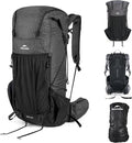 Naturehike 60L Rock 2.0 Upgraded Internal Frame Hiking Backpack by Naturehike
