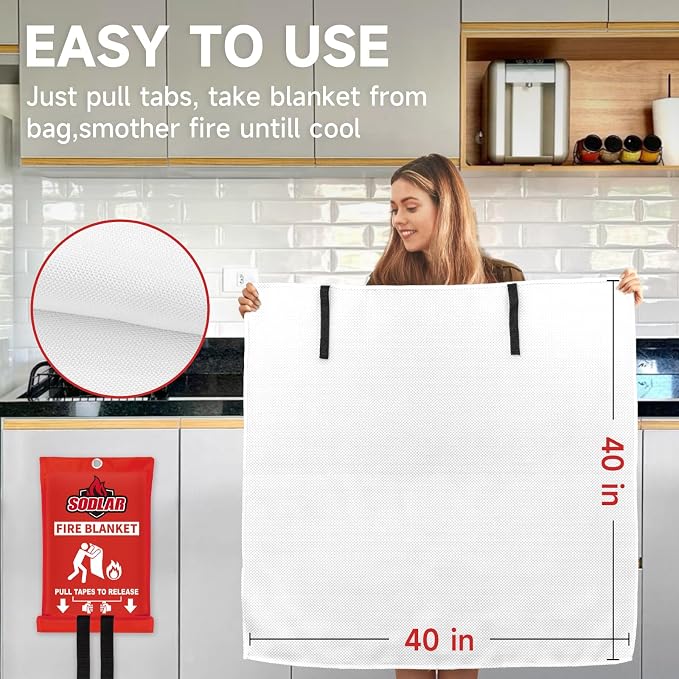 Fire Blanket Emergency for Home Kitchen - Image 5