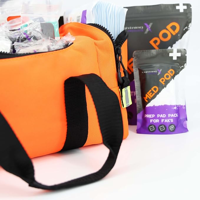 Lightning X Value Compact Medic First Responder EMS/EMT Stocked Trauma Bag - Image 5