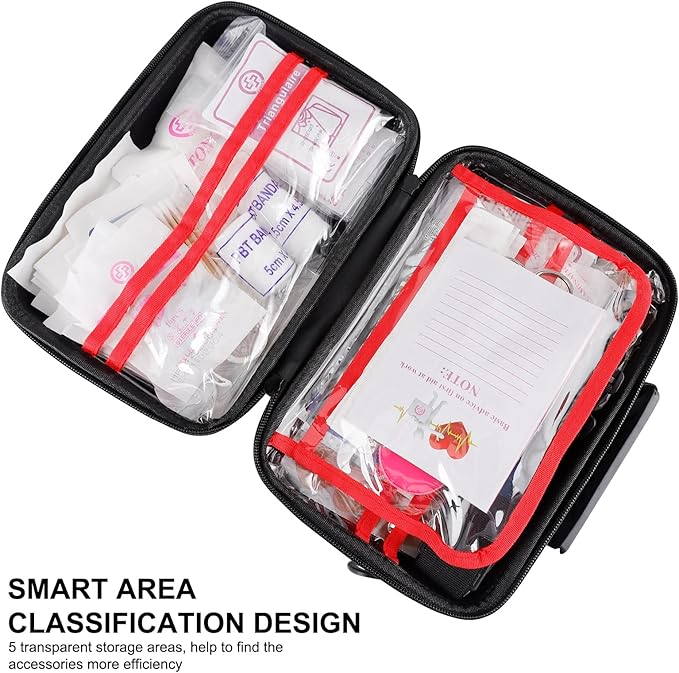 Gevoke 410 Piece Waterproof Hard Shell First Aid Kit - Image 5
