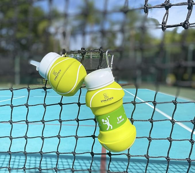 Collapsible Water Bottles with Carabiner Food Grade Sports Water Bottle - Image 9
