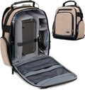 USA Gear Audio Equipment Backpack Fits Audio-Technica System 10, Shure BLX4 by USAGEAR