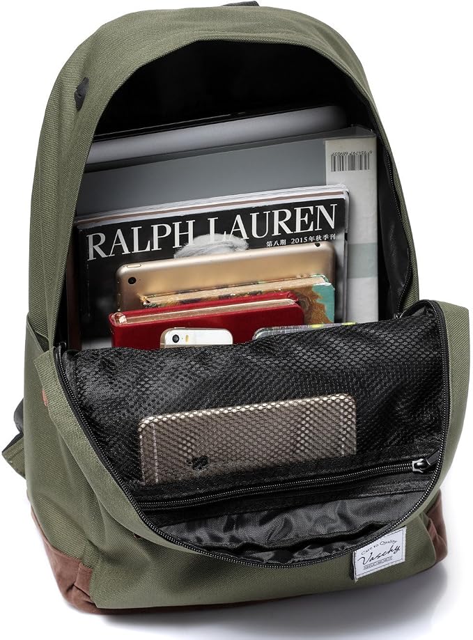 Backpack for Men Women, VASCHY Classic Water-resistant Lightweight Travel - Image 4