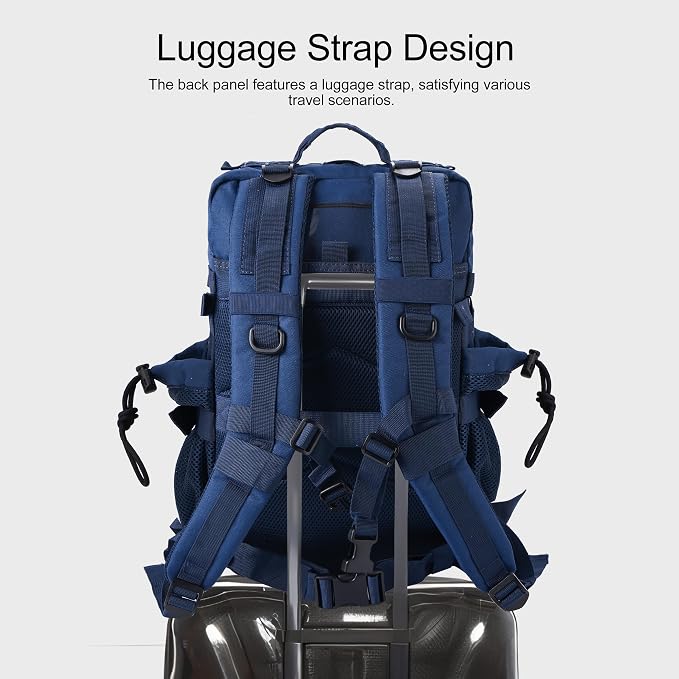 LHI Military Tactical Backpack for Men and Women 45L Army 3 Days Assault Pack - Image 6