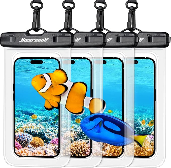 Hiearcool Waterproof Phone Pouch, Waterproof Phone Case, IPX8 Cellphone Dry Bag by Hiearcool
