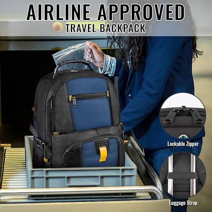 YOREPEK Large Backpack for Men, Extra Large Laptop Backpacks for Men Women - Image 5