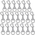 Therwen Heavy Duty 2.76 Inch Flag Hooks Clasp Single Ended Clip Hooks by Therwen