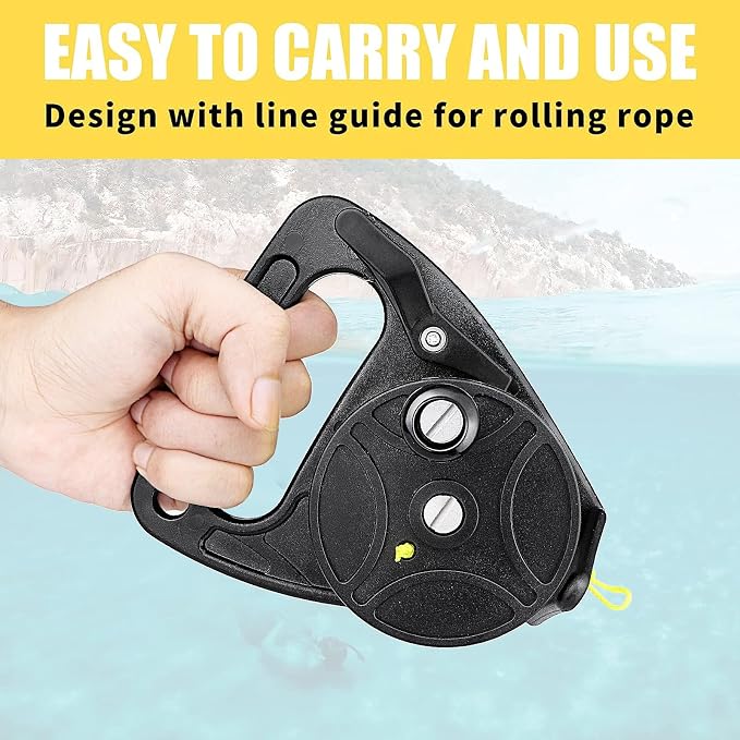 Compact 150ft Scuba Dive Reel Kayak Anchor - Image 4