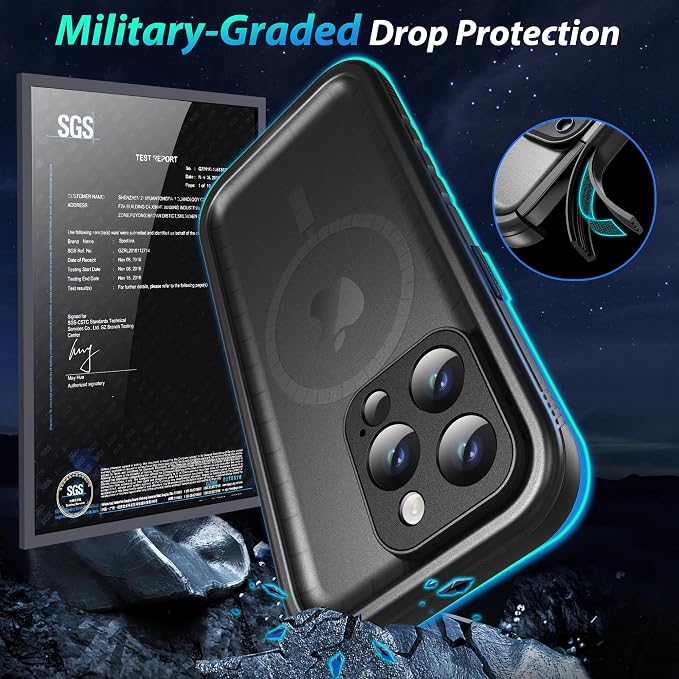SPORTLINK for iPhone 13 Pro Max Case Waterproof - Image 4