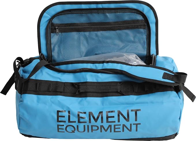 Element Equipment Trailhead Duffel Bag Shoulder Straps Waterproof Fjord Reef - Image 3