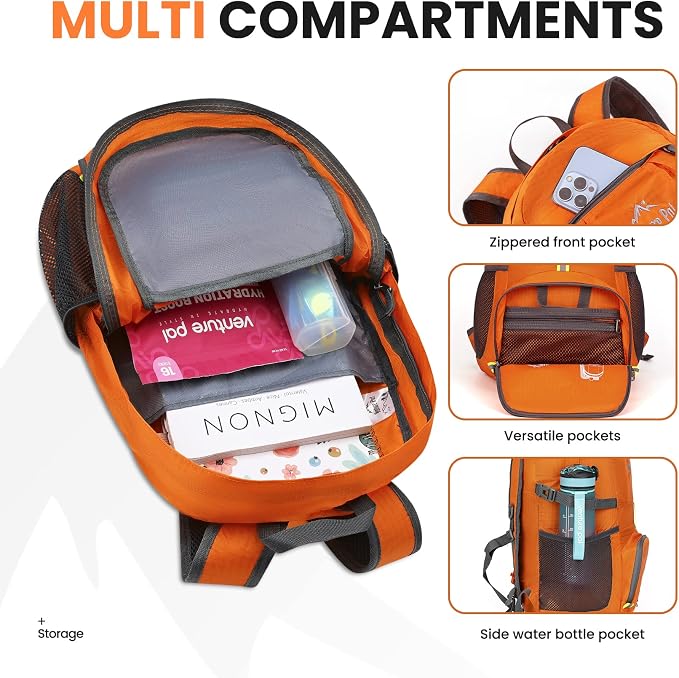 Venture Pal 35L Ultralight Lightweight Packable Foldable Travel Camping Hiking - Image 2