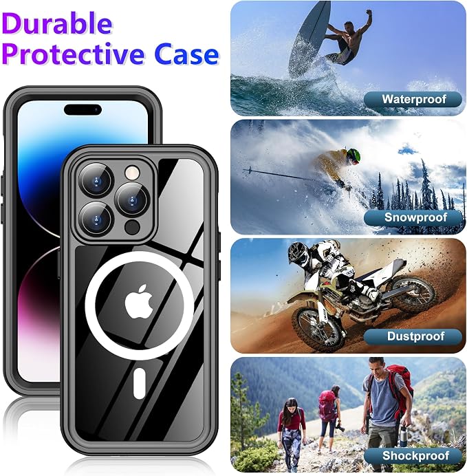 Red2Fire 2025 New Designed for iPhone 14 Pro Max Case Waterproof, Phone Case - Image 6