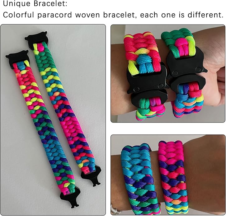 Parachute Cord Bracelets Trilobite Weaved Paracord Bracelet - Image 3