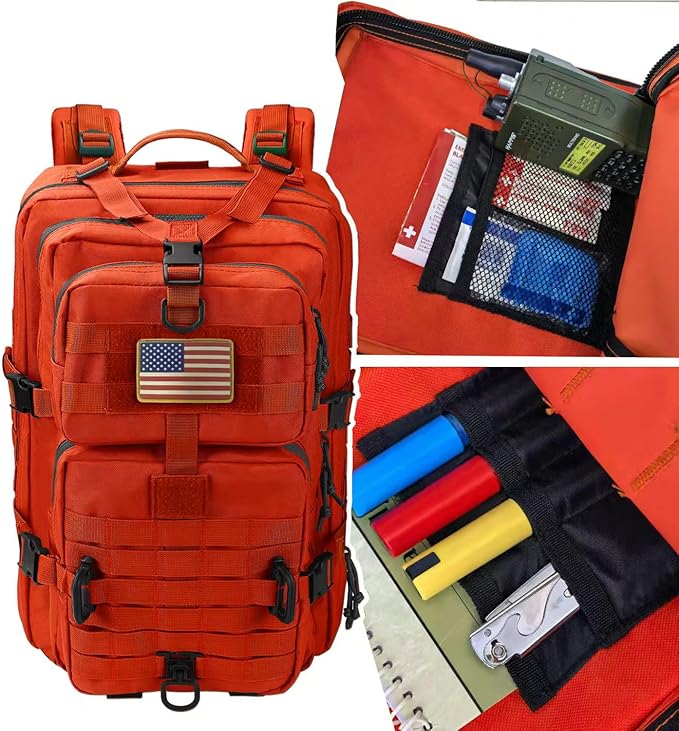 Hannibal Tactical MOLLE Assault Backpack, Tactical Backpack Military Army - Image 6