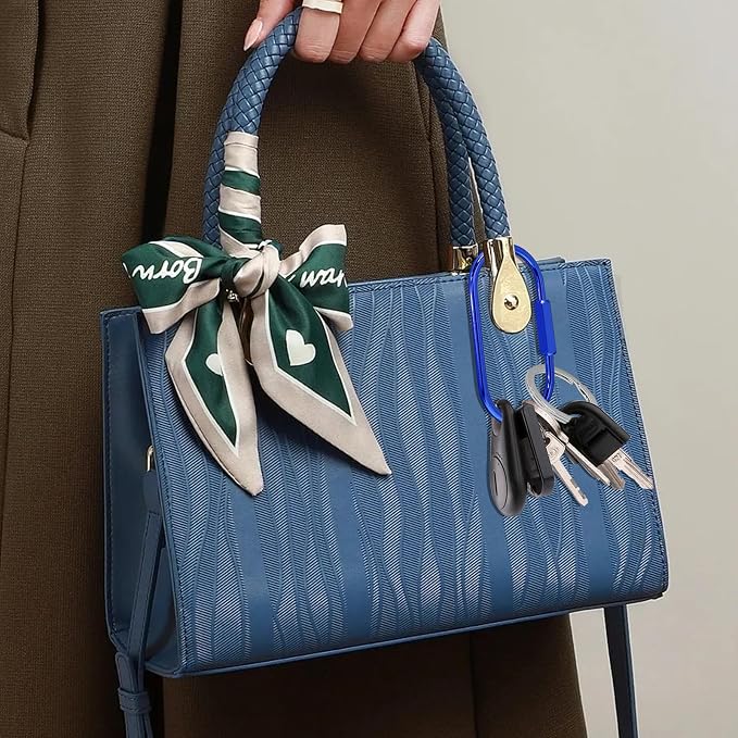 Key Chain, Brass Key Rings 2 Pack Screw Lock Key Organizer - Image 6