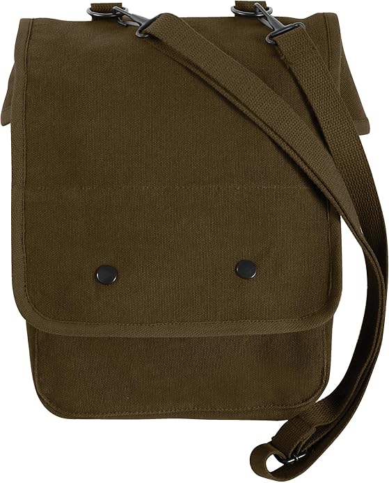 Rothco Canvas Map Case Shoulder Bag – Rugged Crossbody EDC Utility Storage - Image 3