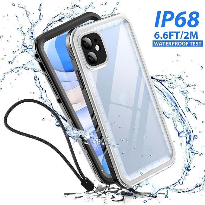 SPORTLINK Waterproof Case for iPhone 11, Full Body Heavy Duty Protection Full - Image 3